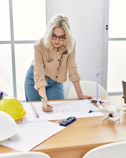 Small business owners at work